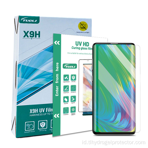 Pelindung layar UV untuk mesin curing UV